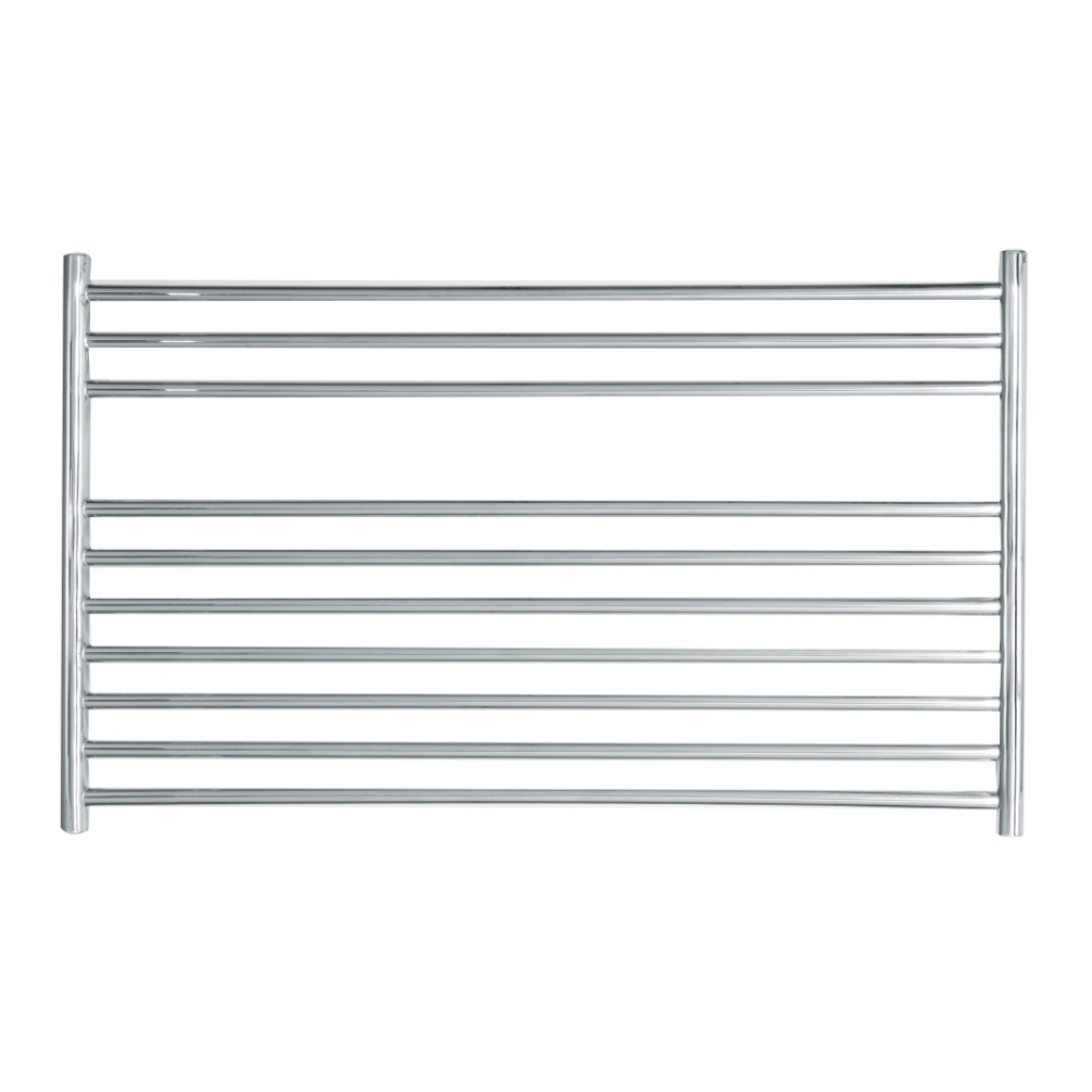 Cut out image of the The Sussex Range by JIS Newick 600mm x 1000mm Polished Stainless Steel Heated Towel Rail